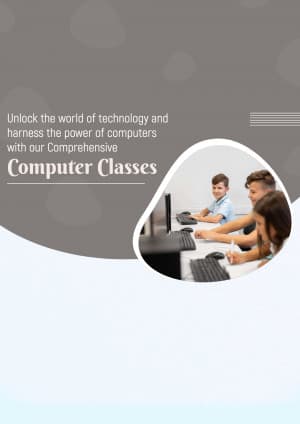 Computer Classes flyer