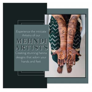 Mehndi Artist promotional poster