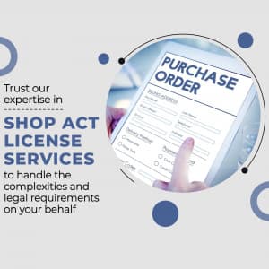 Shop Act Licence business image