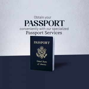 Passport promotional poster