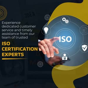 ISO Certification instagram post