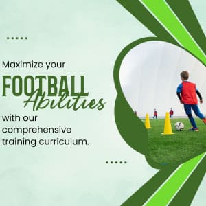 Football Academies promotional post