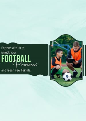 Football Academies facebook ad