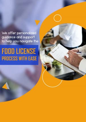 Food Licence promotional poster