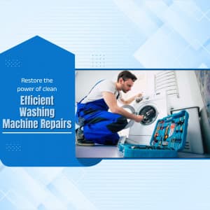 Washing Machine Repair Service business template