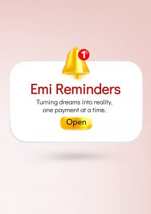 EMI reminder creative image