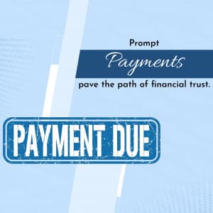 Payment Due ad post