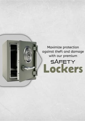 Safety Lockers promotional post