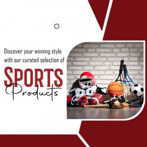 Sports Shop facebook banner