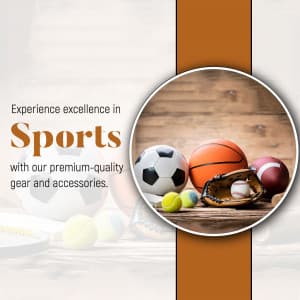 Sports Shop promotional post
