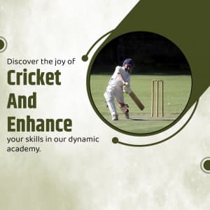 Cricket Academies business banner