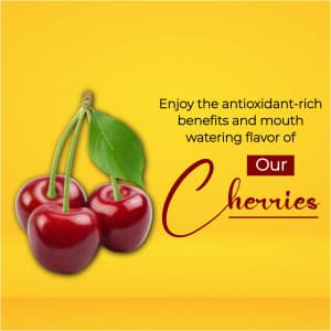 Cherries marketing post