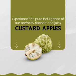 Custard Apple marketing post