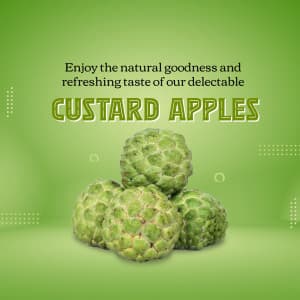 Custard Apple instagram post