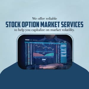 Stock Option Market promotional post
