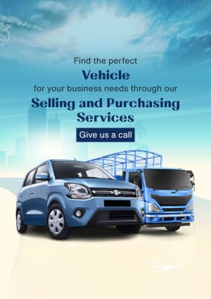 Used Vehicle Sell/Purchase business image