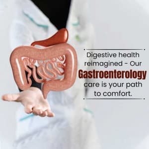 Gastroenterology marketing poster