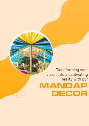 mandap decoration banner