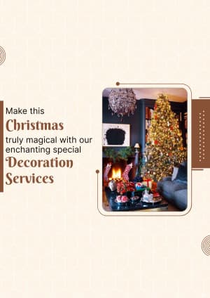 Christmas Special promotional template