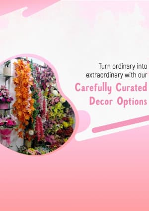 Decoration Material business template