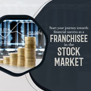 Stock Market Franchise promotional post