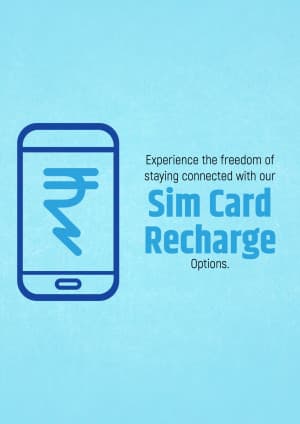 SIM Card template