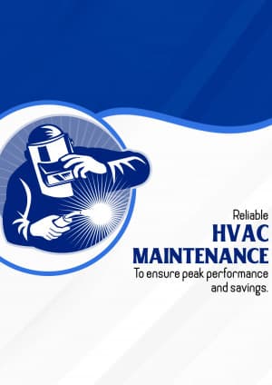 HVAC promotional template