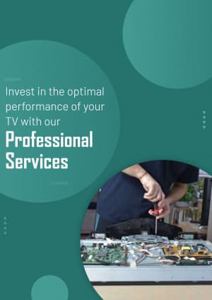 T V  Repair Service image