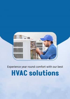 HVAC business flyer