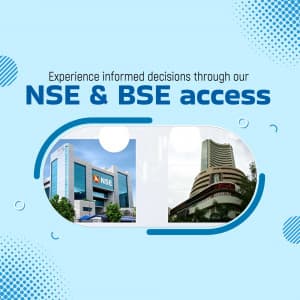 NSE & BSE Stock Exchange business video