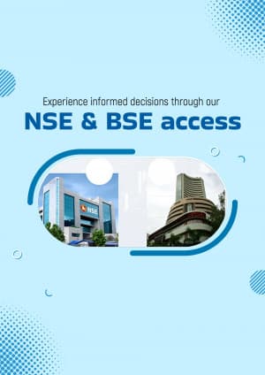 NSE & BSE Stock Exchange business image