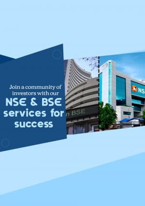 NSE & BSE Stock Exchange business post
