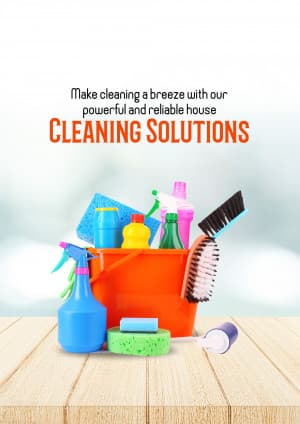House Cleaning Products promotional post