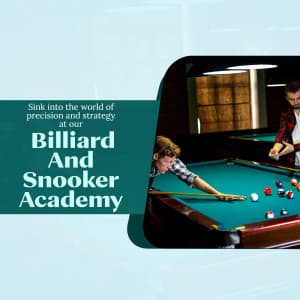 Billiards and Snooker Academies business post