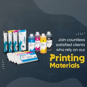 Printing Material promotional post