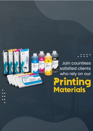 Printing Material promotional images