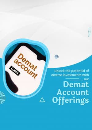 Demat Account facebook banner