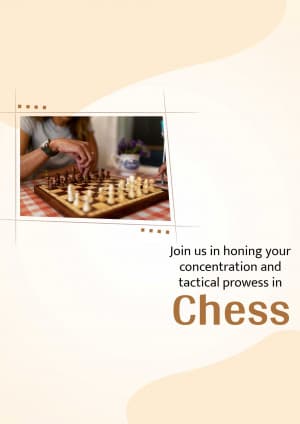 Chess Academies marketing poster