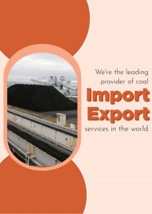 Coal business flyer
