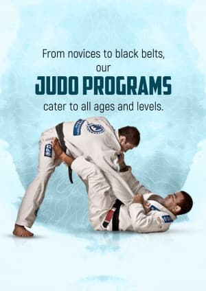 Judo Academies marketing post