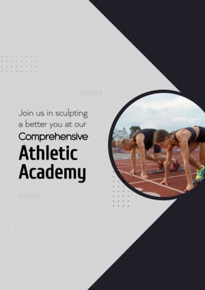 Athletics Academies facebook ad