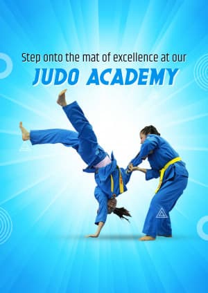 Judo Academies flyer