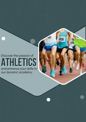 Athletics Academies marketing post