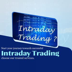 Intraday marketing poster