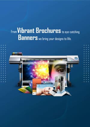 Printing Material business post