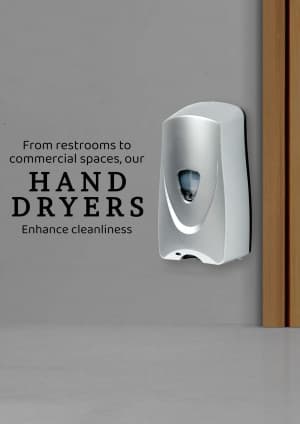 Hand Dryer facebook ad