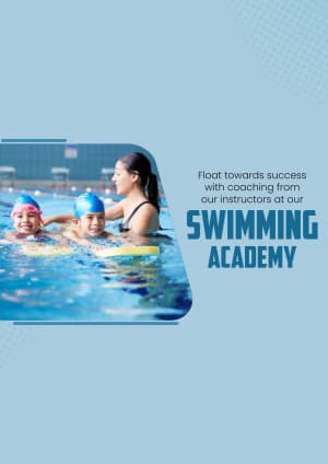 Swimming Academies flyer