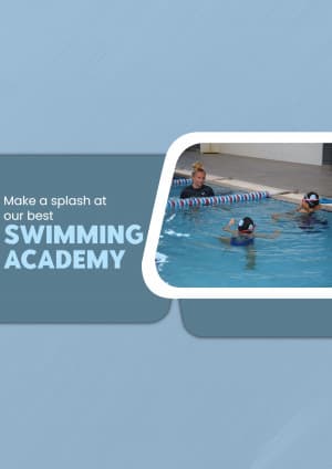 Swimming Academies template