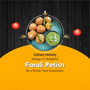 Farali Food business template