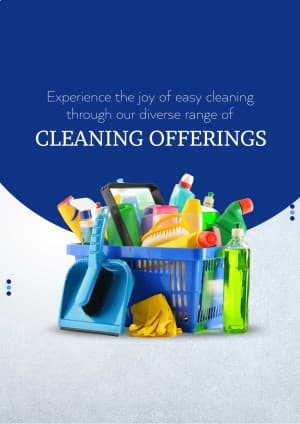 House Cleaning Products business post